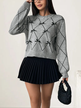 The Sophie Bow-Detail Sweater | Forever 40