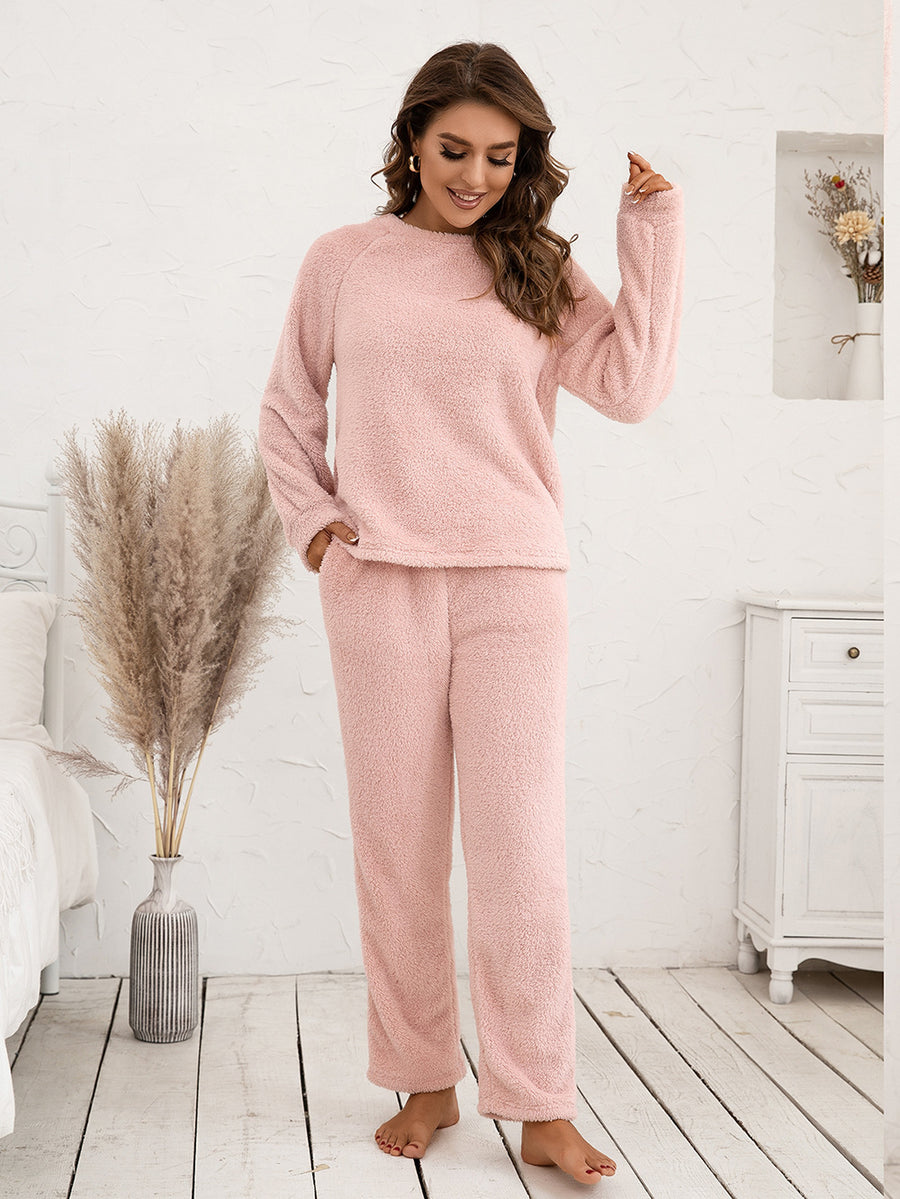 Teddy Long-Sleeve Pants Set | Forever 40
