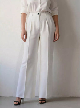 High-Waisted Wide Leg Pants | Forever 40