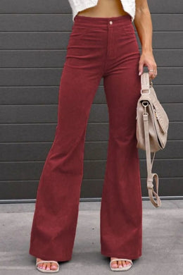 Hight Waist Bootcut Pants Plus | Forever 40
