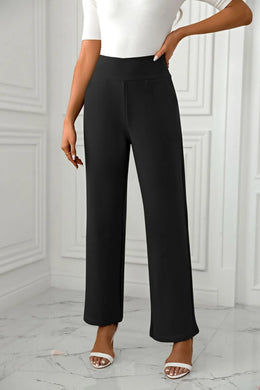 High-Waist Straight Leg Pants | Forever 40
