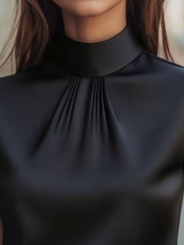 The Riley Weekend Satin Blouse | Forever 40