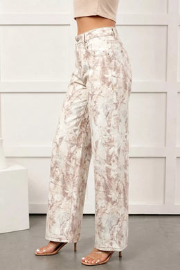 Woodland Camo Tummy Jeans | Forever 40