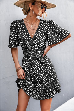 Smocked Waist Layered Dress | Forever 40