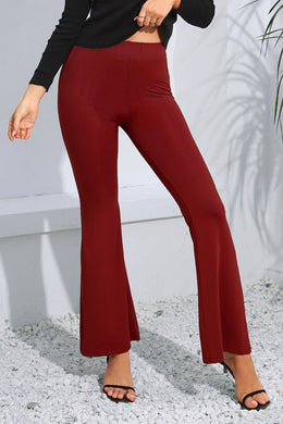 High-Waist Long Flare Pants | Forever 40