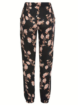 Drawstring Flower Pants | Forever 40