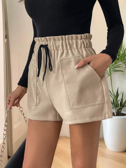 Frill Drawstring Shorts | Forever 40