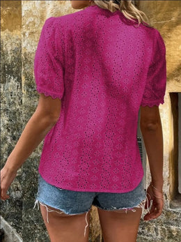 The Maeve V-Neck Blouse | Forever 40