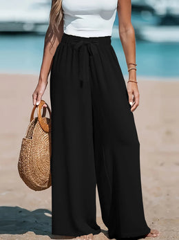 Drawstring Waist Pants Plus | Forever 40