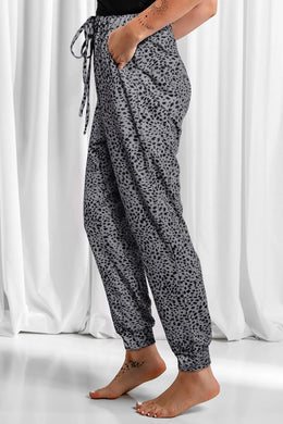 Leopard Drawstring Pants | Forever 40