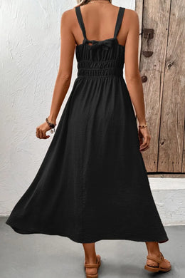 Ruched Wide Strap Cami Dress | Forever 40