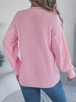 The Riley Cable-Knit Cardigan | Forever 40