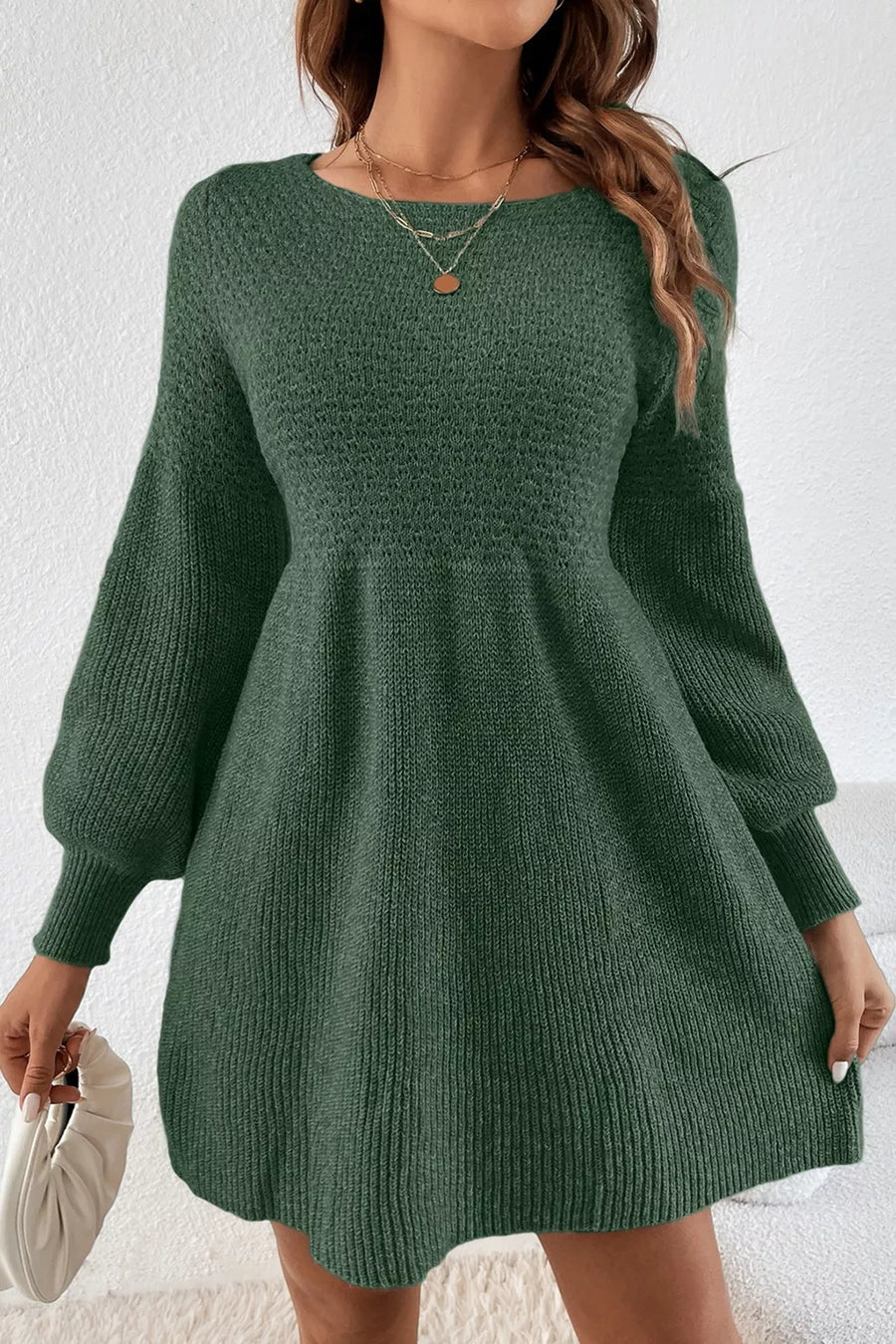 Long-Sleeve Mini Dress | Forever 40