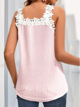 The Sophie Luxe Lace Tank | Forever 40