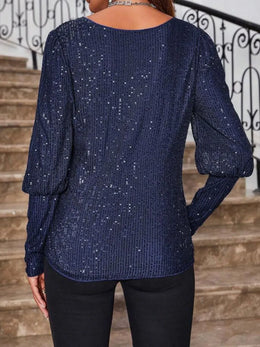 The Violet Sequin Top | Forever 40