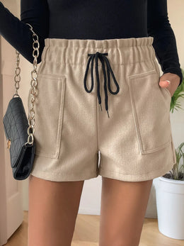Frill Drawstring Shorts | Forever 40