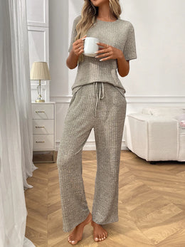 Ribbed Knit Pants Set | Forever 40