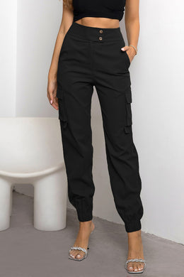 High-Waist Cargo Pants | Forever 40