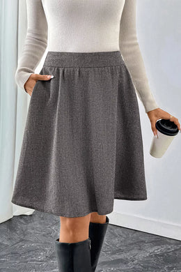 A-Line Textured Skirt | Forever 40