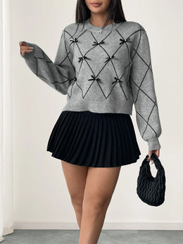 The Sophie Bow-Detail Sweater | Forever 40