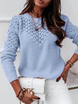The Willow Luxe Textured Sweater | Forever 40