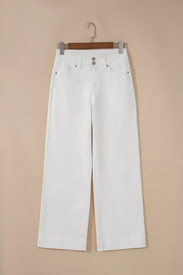 High-Waist Wide-Leg Jeans | Forever 40
