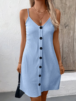 Textured Mini Cami Dress | Forever 40