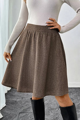 A-Line Textured Skirt | Forever 40
