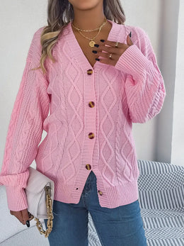 The Riley Cable-Knit Cardigan | Forever 40