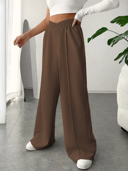 Wide Leg High Waist Pants | Forever 40