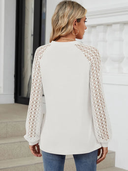 The Isla Luxe Lace Top | Forever 40