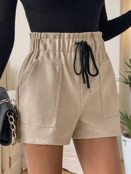 Frill Drawstring Shorts | Forever 40